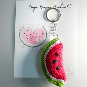 Örme Karpuz Anahtarlık