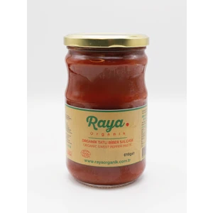 Raya Organik Organik Tatlı Biber Salçası - 610G