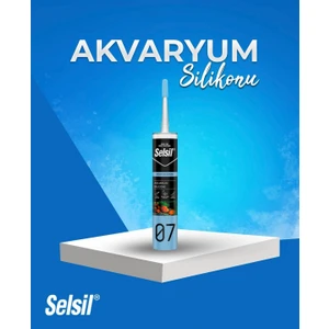 Akvaryum Silikonu Şeffaf 310 ml