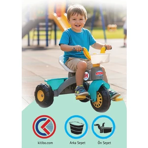 PİLSAN ATOM BİSİKLET GRİ/YEŞİL