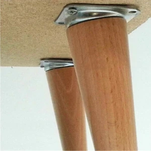 Cangul Ahşap 70 cm Ham 2 Li Konik Ayak