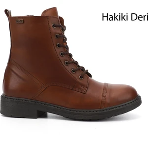 Kadın Taba  Fermuarlı Hakiki Deri Postal Bot