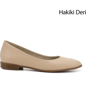 Kadın Ten  Hakiki Deri Babet