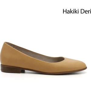 Kadın Hardal  Hakiki Deri Babet