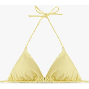 Boyundan Bağlamalı Üçgen Bikini Üstü