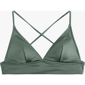 Sırt Bağlama Detaylı Bralet Bikini Üst