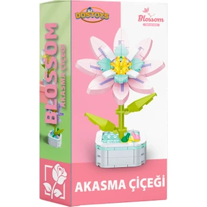 Yapı Taşı Serisi Çiçek Yapım Seti Akasma Çiçeği