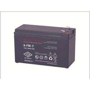 12V 7AH Tam Bakımsız Kuru Akü