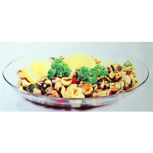 İnvitation Oval Tabak 25Cm Cam Malzeme ile Şık Tasarım ve Kullanım Kolaylığı