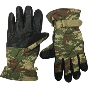 Yesil Kamuflaj Askeri Eldiven
