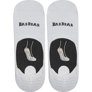 Bad Bear Core Zero Beyaz Unisex Babet Çorap