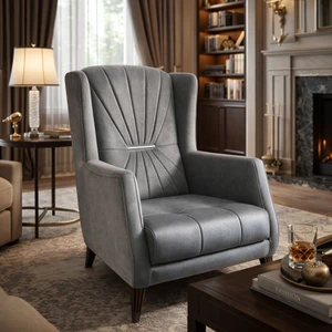 Carmen Mobilya Yakut Tekli Berjer