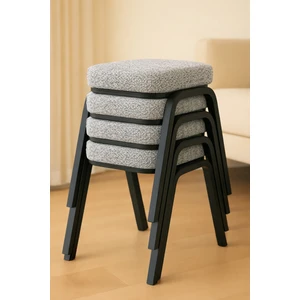 Metal Tabure -4 Adet