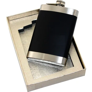 Ssteel Mat Düz Paslanmaz Çelik Cep Matarası 260ML