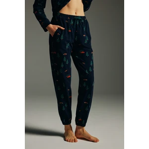 Kadın Pamuklu Uzun Pijama Altı
