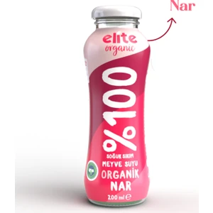 Elite Naturel Organik Nar Suyu 200 Ml