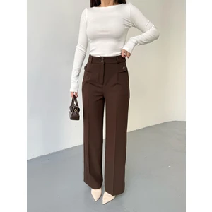 Çift Düğmeli Şık Pantolon