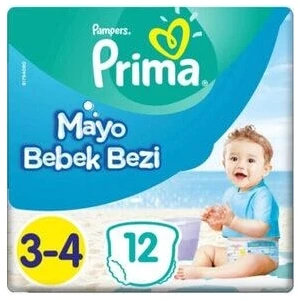 Mayo Bebek Bezi 3 Beden 12 Adet Midi Tekli Paket