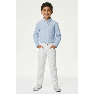 Likralı Unisex Çocuk Basic Pantolon - 26K 2210