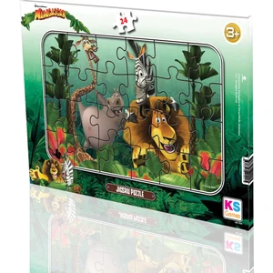 Ks Games Madagascar Frame Puzzle Model 1