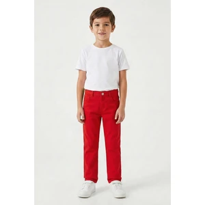 Likralı Unisex Çocuk Basic Pantolon - 26K 2210
