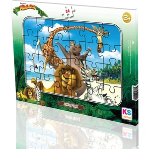 Ks Games Madagascar Frame Puzzle Model 2