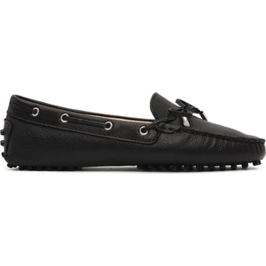 Kadın Siyah Deri Loafer 26PFD2903FT