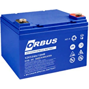 12V 33AH Engelli Araç Aküsü