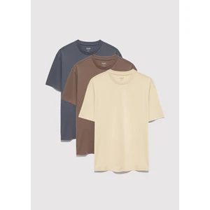 3lü Erkek Basic Tişört 0612315-70325