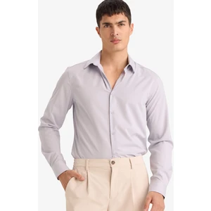 Kolay Ütülenebilir Slim Fit Basic Gömlek F9884AX26SP