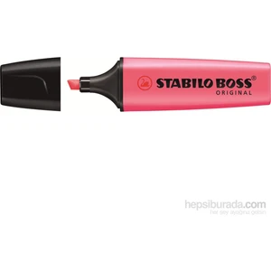 Fosforlu Kalem Boss Pembe 10'lu Paket