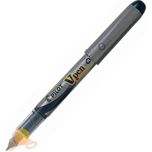 V-pen Roller Kalem Silver Mavi