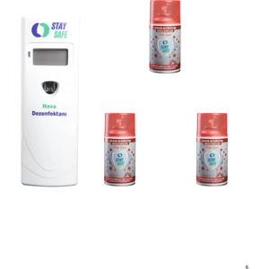 Stay Safe Koku Makinesi Seti