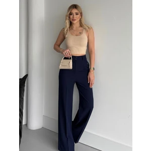 Çift Düğmeli Şık Pantolon