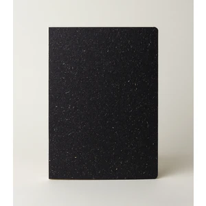 Bazen Defter Siyah Kırçıllı Açık Ciltli Sert Kapaklı Defter