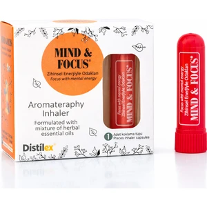 Mind & Focus Aromaterapi Inhaler Koklama Tüpü