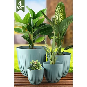 Nandy Home 4'lü Line Model Saksı Seti