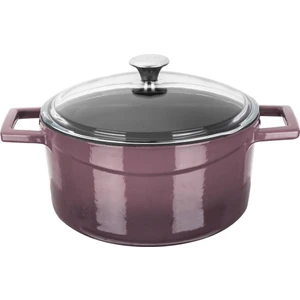 Yuvarlak Tencere -Çap(Ø)20 Cm. Mor