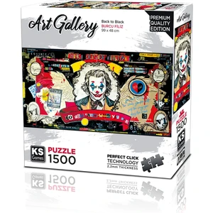 Ks Games Back To Black 1500 Parça Panaromik Puzzle