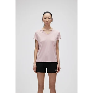 Bad Bear Violet V-Neck T-Shirt Pudra Pembe Basic Kadın Tişört