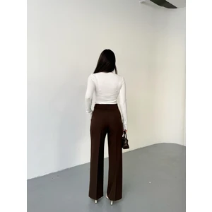 Çift Düğmeli Şık Pantolon