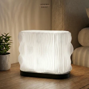 Adens Shop Dalga Tasarımlı Modern Masa/gece Lambası