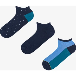 Erkek Renkli Night Shift 3'lü Patik Çorap