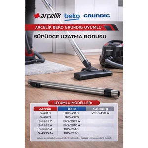 S 4910 Tornado Silence Süpürge Uzatma  Borusu 9197059617 Orijinal