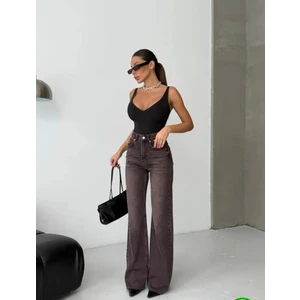 Pass&pass 2021 Wide Leg Likralı Kot Denim Pantolon