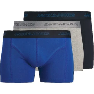 Jack & Jones Jack&jones Jaccooper Solid Trunks 3'lü Erkek Boxer 12291498