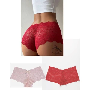 Gecko Collection Gecko Dantelli Kadın Şort