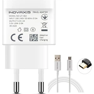 Inovaxıs Huaweı Güçlü Şarj Aleti + 1 M Mıcro Usb Data Kablosu (2A Gücünde)