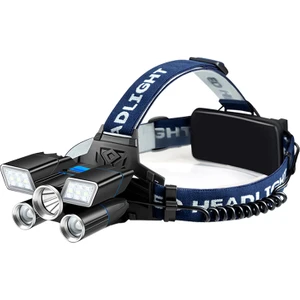 PowerMaster MX-501 5 Power Ledli Su Geçirmez 18650 Şarj Edilebilir Kafa Feneri