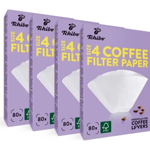 4 x 80 Adet Filtre Kahve Kağıdı
